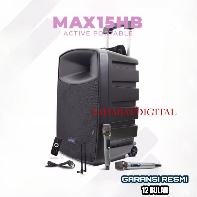 BARETONE - speaker meeting wireless baretone max15 hb max15hb max 15hb 15 inch original