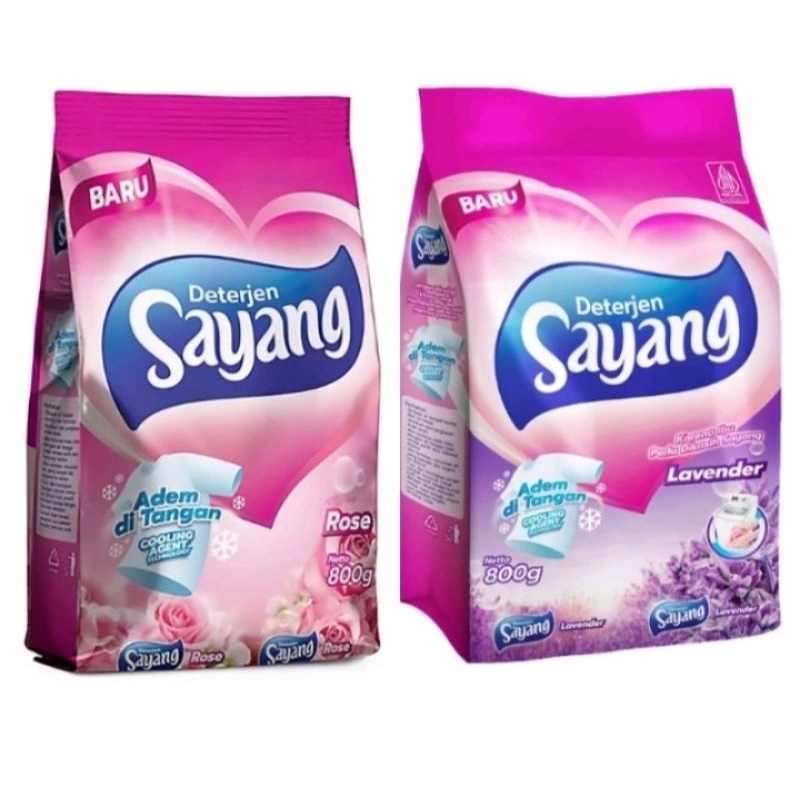 Sayang detergen bubuk 800gr
