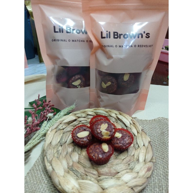 

Brownies Mini Kering snack cemilan Lil Brown