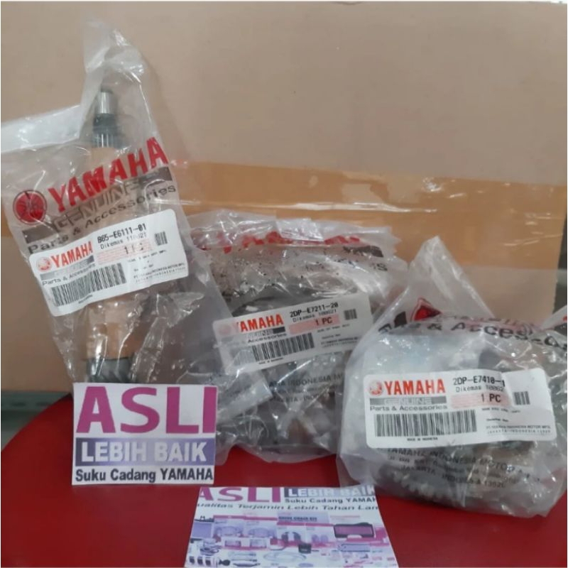 Gear Box Set Original Genuine Yamaha Nmax , All new Nmax