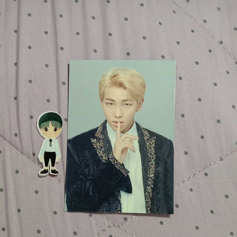 BTS Wings Tour The Final Official Mini Photocard RM / Namjoon