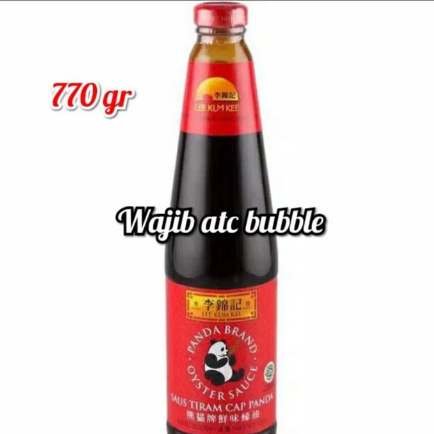 

saos tiram lee kum kee 770 gr panda