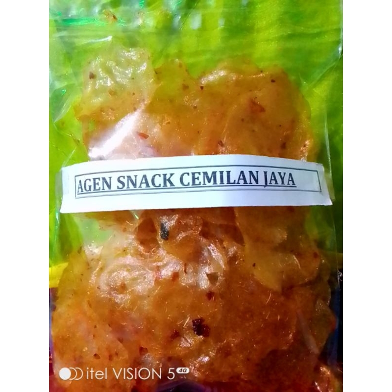 

KERIPIK KACA 500GR (1/2KG) /KRIPIK KACA PEDAS GURIH MURAH
