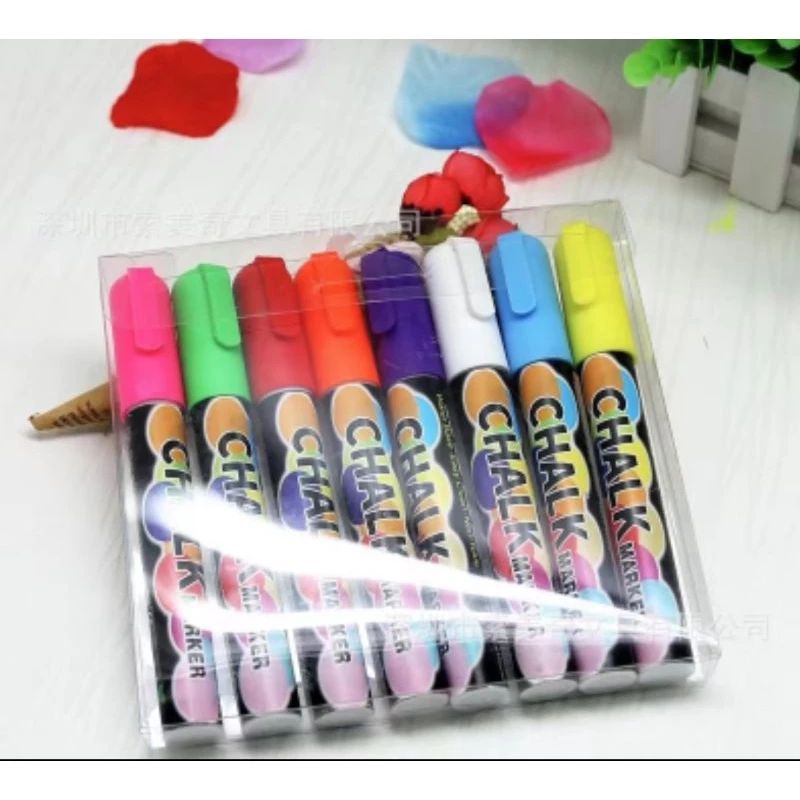 

LIQUID CHALK MARKER SPIDOL SATUAN KALIGRAFI BAZIC LOMBA MTQ WARNA MENYALA LOMBA MUSHAF