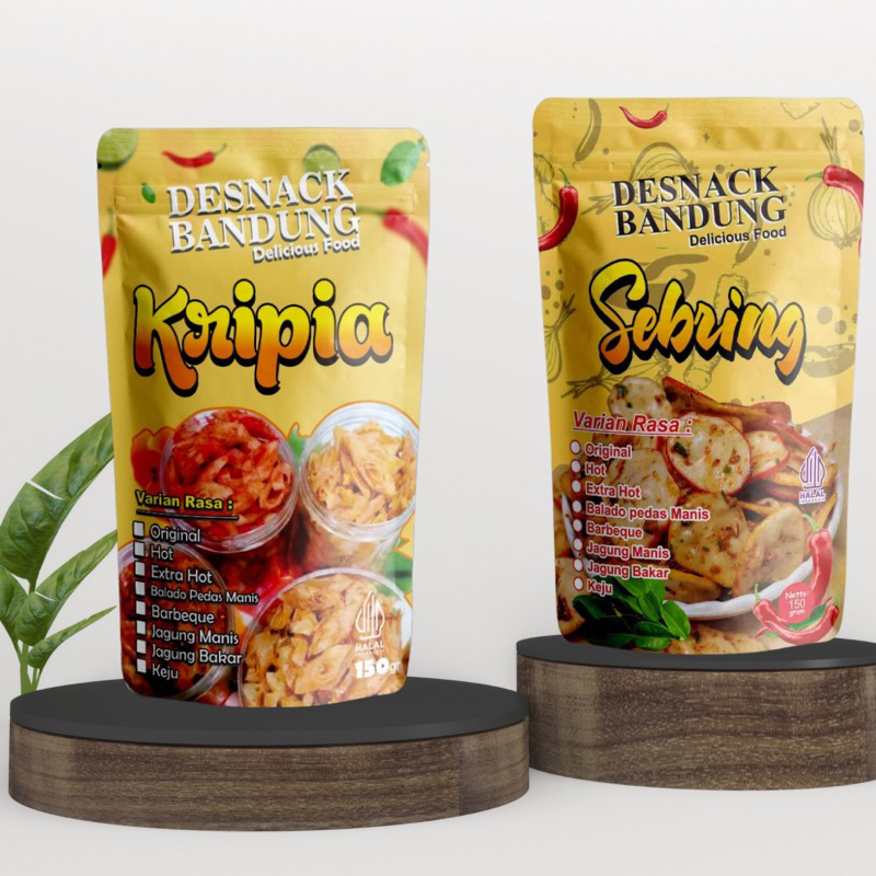 

[BUNDLING] Kripia Sebring Desnack bandung