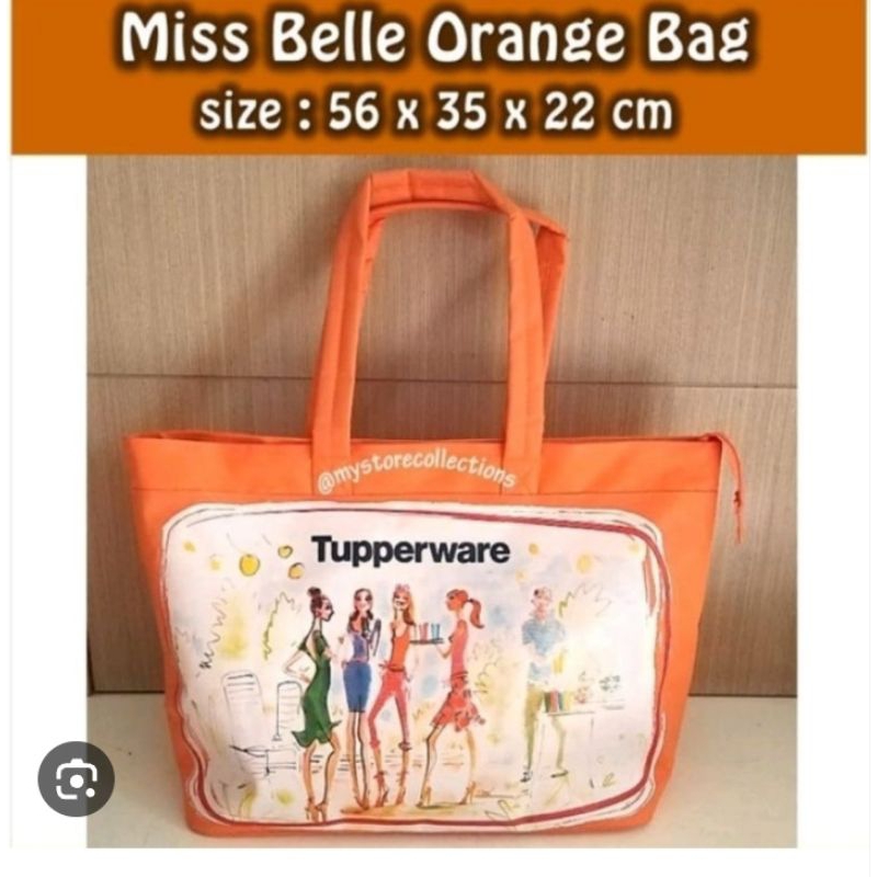 TUPPERWARE Tas Miss Belle Orange ( 1 pcs )