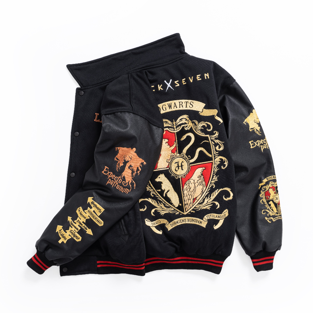 (Upgrade) Blackseven | Varsity Jacket | Hogwarts Limited Edition