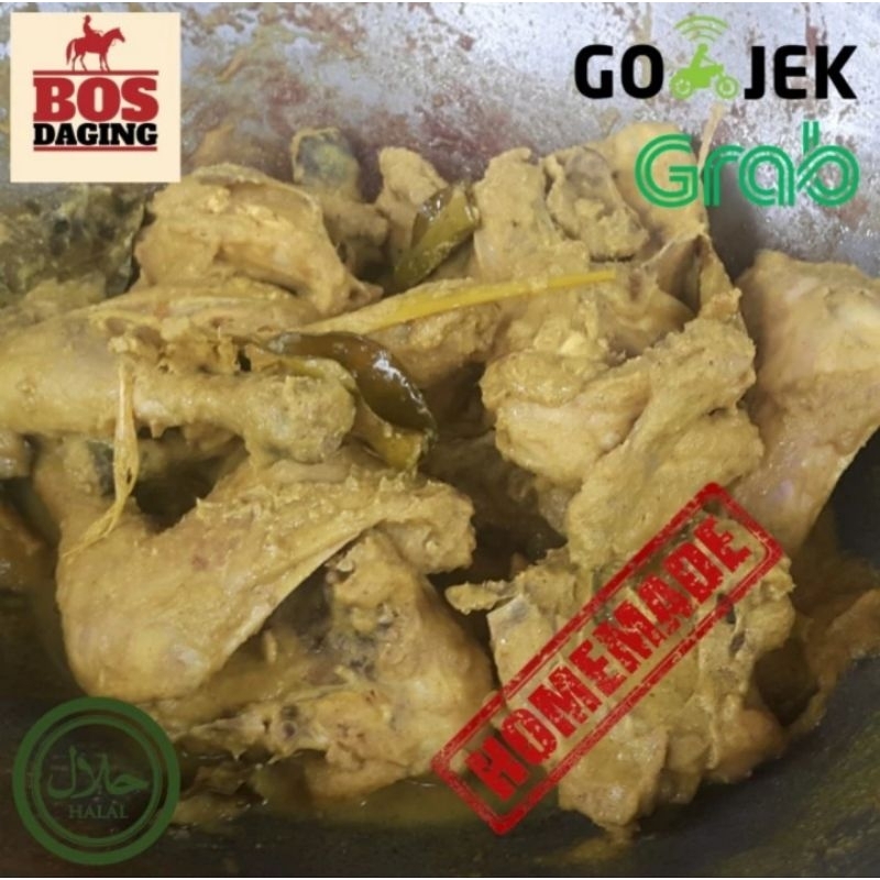 

Ayam Kampung Ungkep Siap Goreng Bonus Sambal