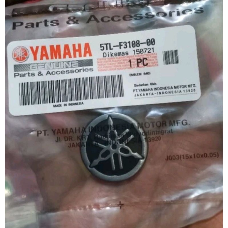 Emblem embelem mio smile mio sporty mio old original Yamaha