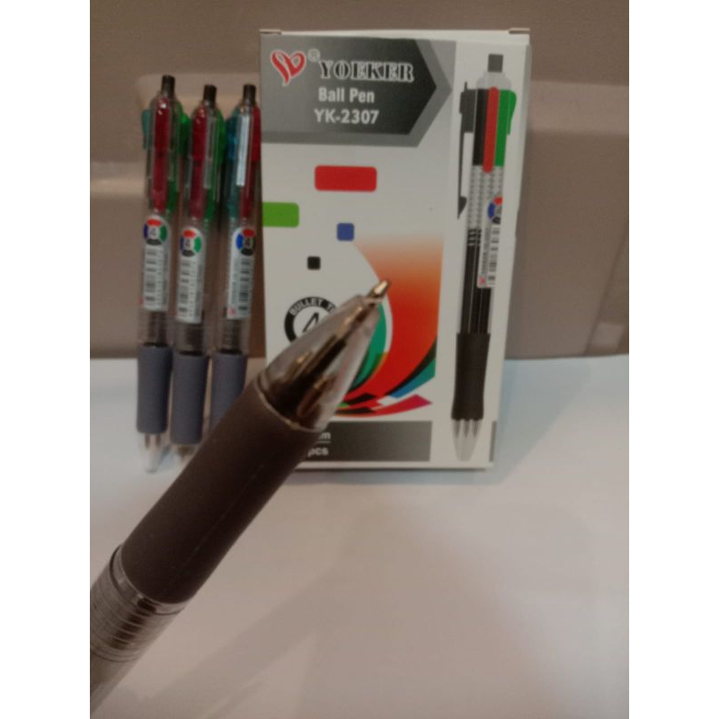 

Pulpen Cetrek 4Warna jual/pak isi 12 picis