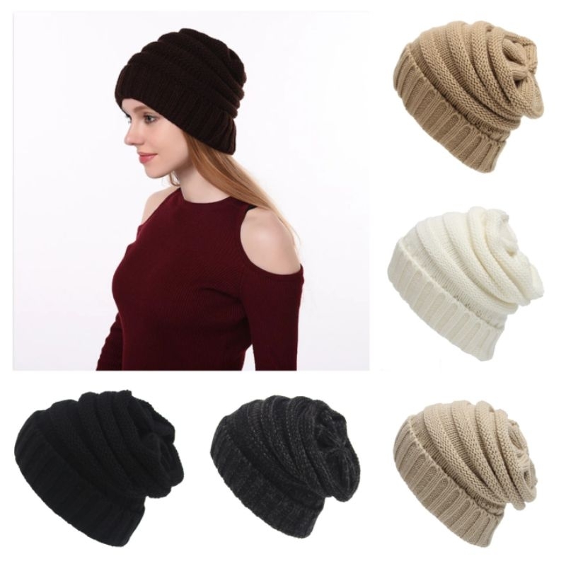 Topi Kupluk Wanita Musim Dingin
