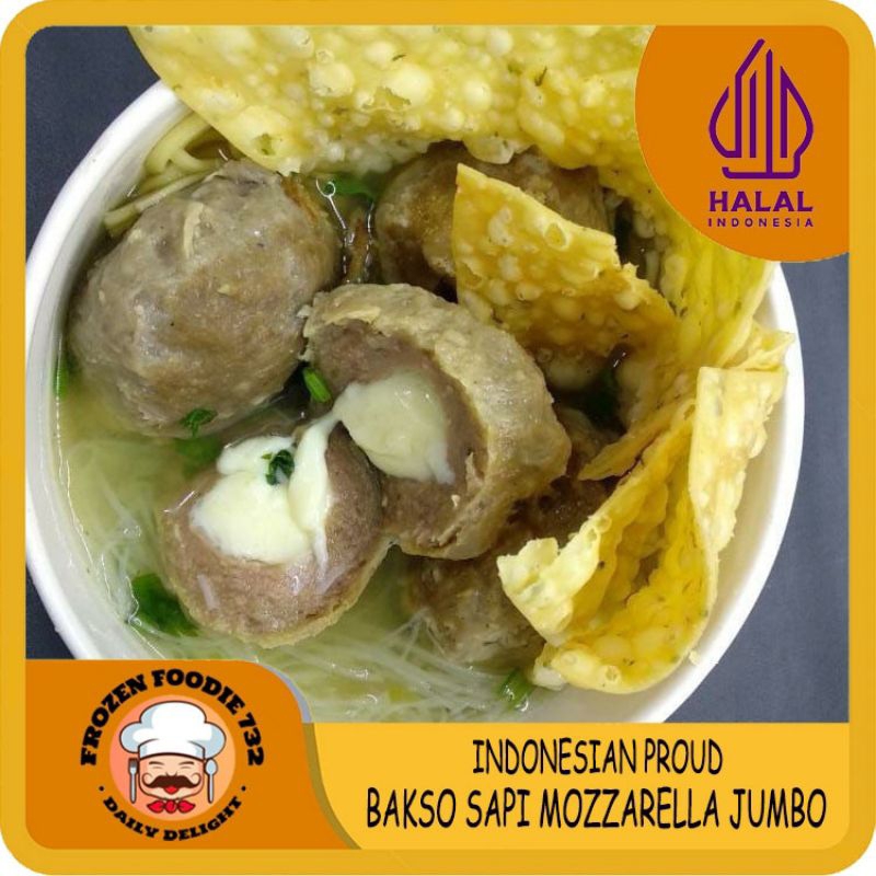 

Bakso Sapi Mozzarella Jumbo 4pcs / Baso Jumbo Keju Beku / Bakso Jumbo Frozen Keju / Baso Keju Dalam Jumbo / Baso Keju Frozen Jumbo 4 pc