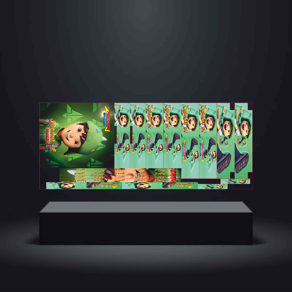 Decal Sangkar Burung Motif Naga