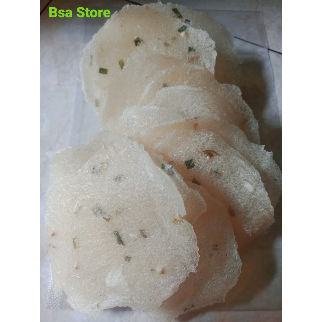 

Kerupuk Samiler/Sermier/kerupuk Singkong Mentah Asli Kediri