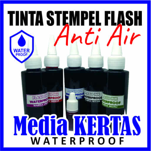 

TINTA STEMPEL FLASH TAHAN AIR