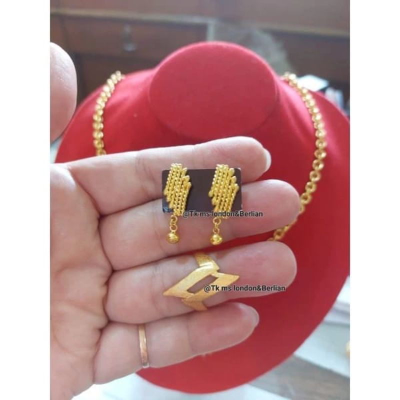 Acc Anting Emas 24K Kadar 99,99%.