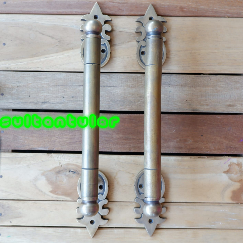 Handle pintu rumah minimalis kuningan antik