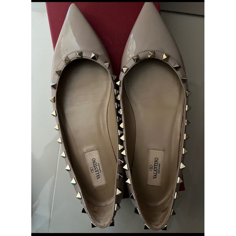 flat shoes balerina valentino