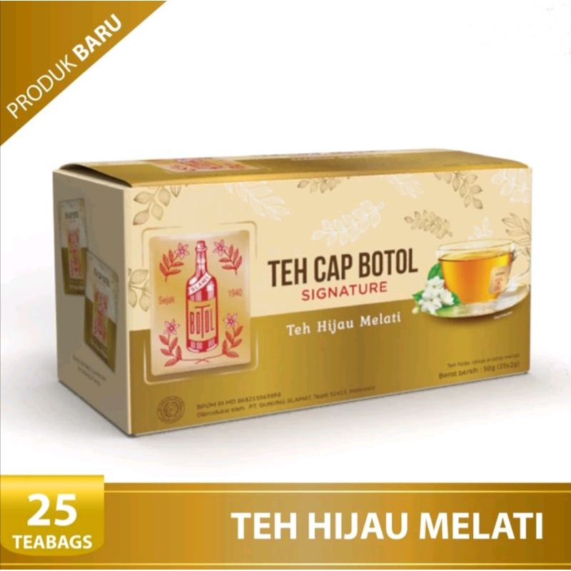 

TEH CELUP CAP BOTOL SIGNATURE ISI 25 KANTONG