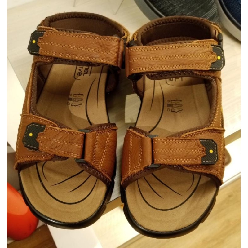 Camel Active Original New Arrival Sepatu Sandal Kulit Asli, Marco 3 Brown