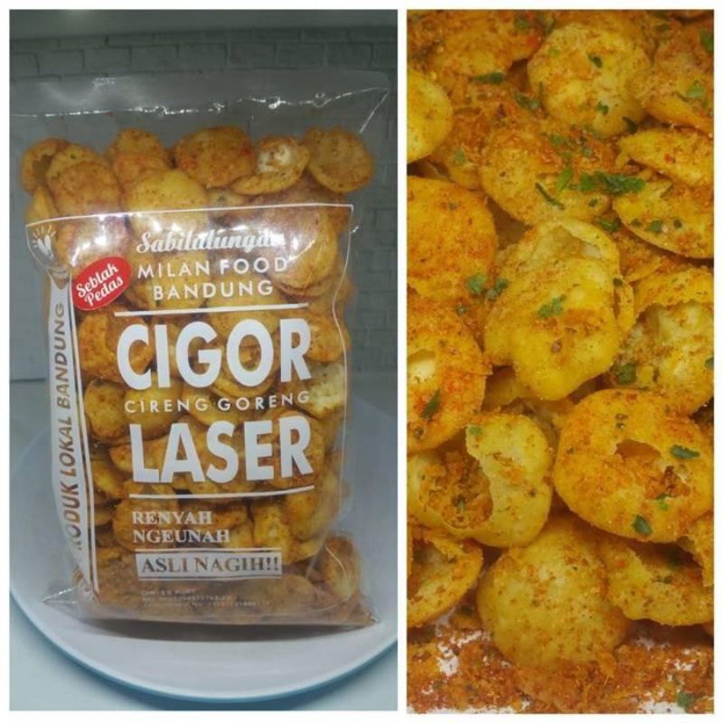 

Cigor Laser Makanan Ringan 200g