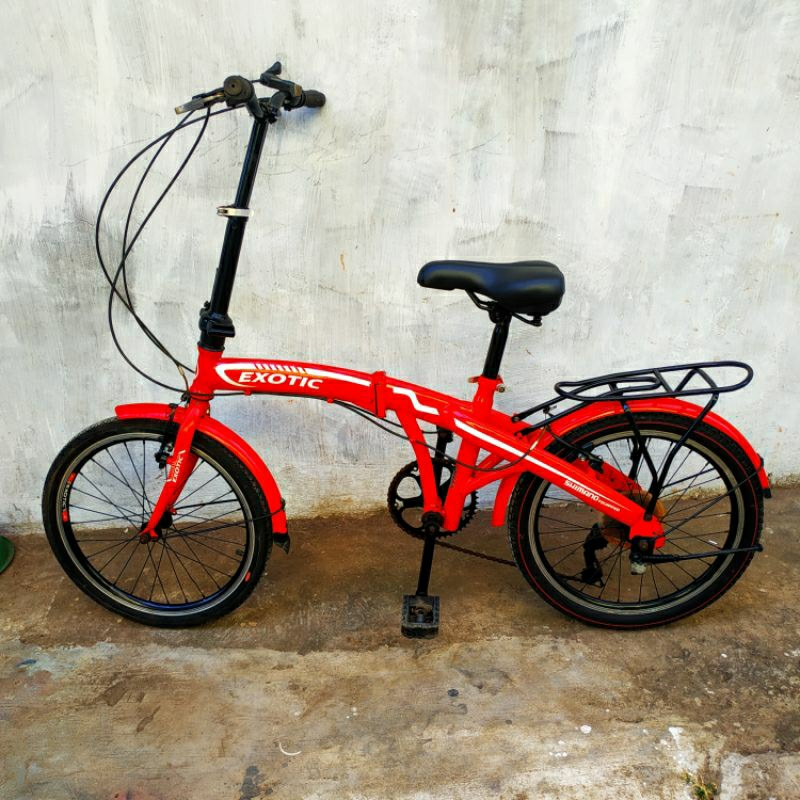 sepeda lipat 20" exotic (bekas)