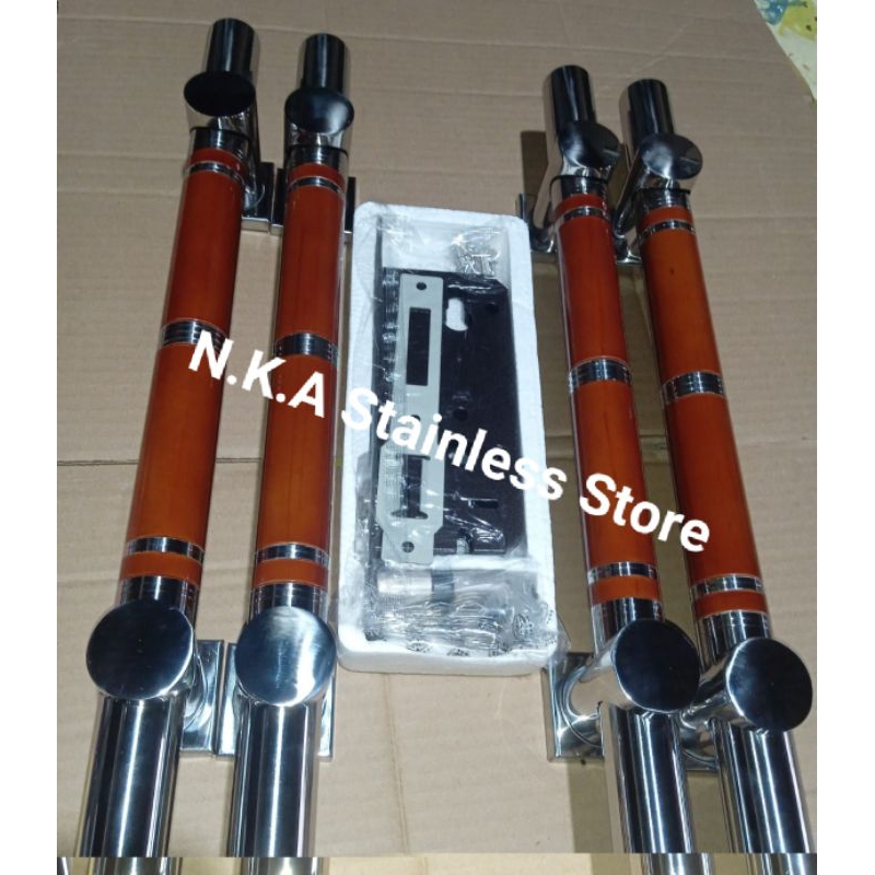 Handle pintu model suling 45cm 60cm/handle pintu minimalis/handle pintu/gagang pintu aestetik/handle