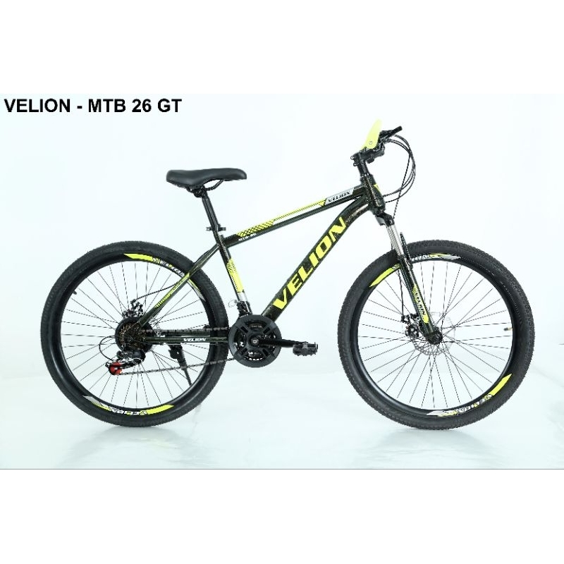 Sepeda Gunung MTB 26" Velion Salvo Shimano 21 Speed Terbaru