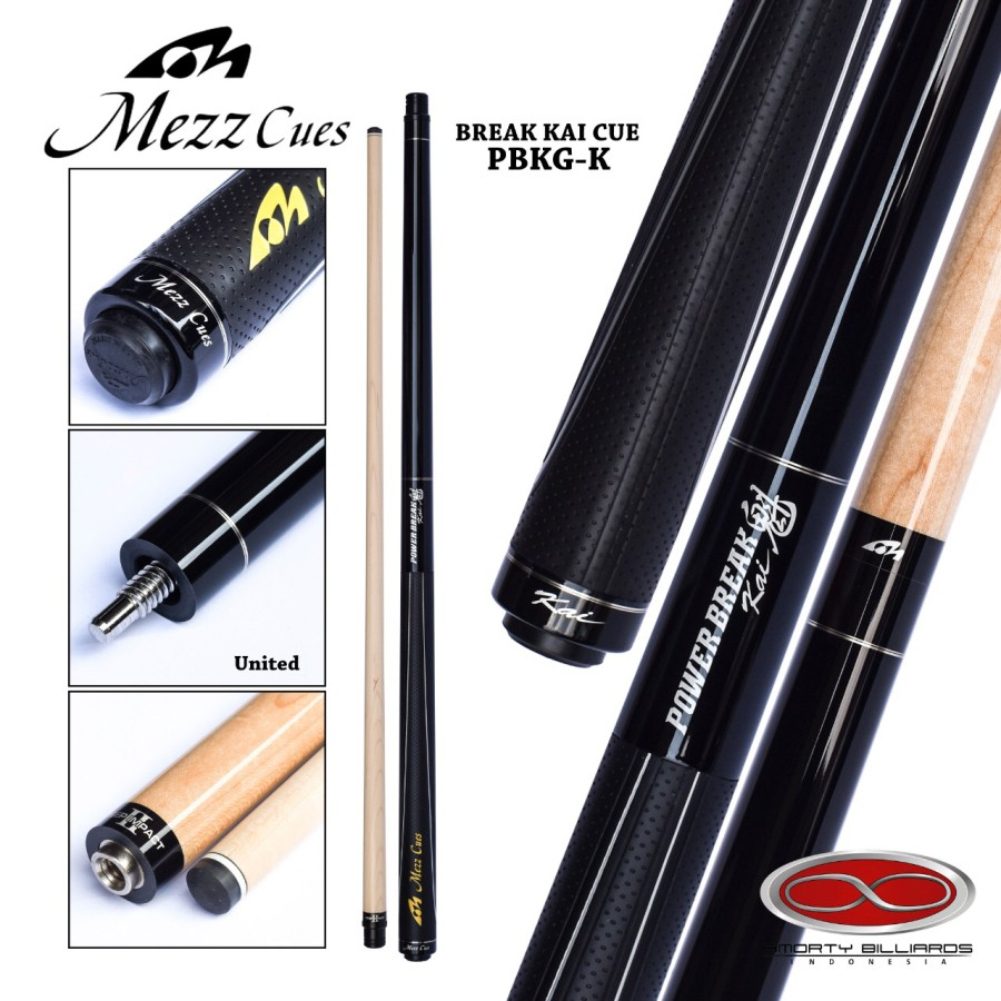 Mezz Cue Power Break Kai Black