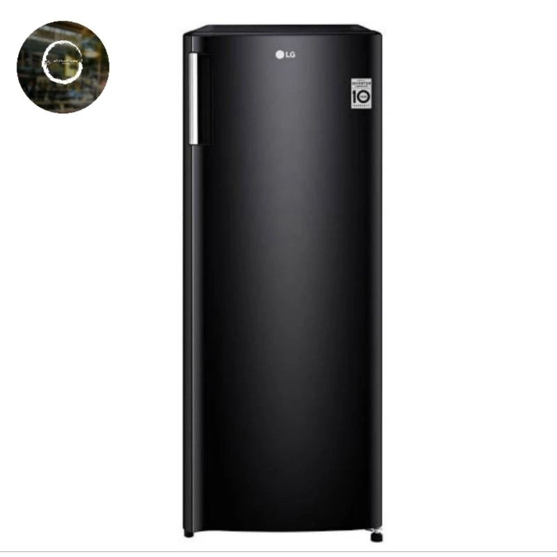 Freezer LG GN-INV304BK Freezer Es Batu - 171 Liter