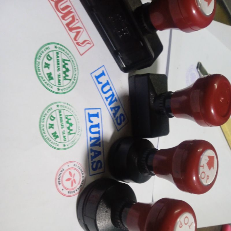 

Stempel custom otomatis - stempel warna bebas custom