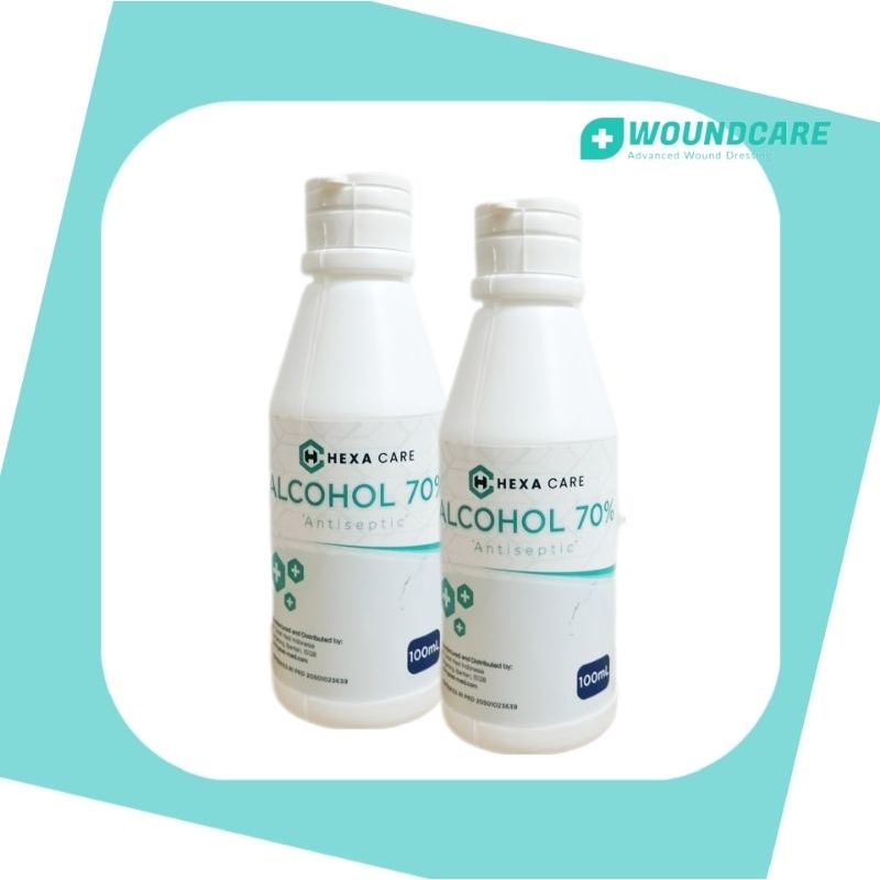 Alkohol 70% Antiseptik 100 Ml Alcohol Rawat Luka