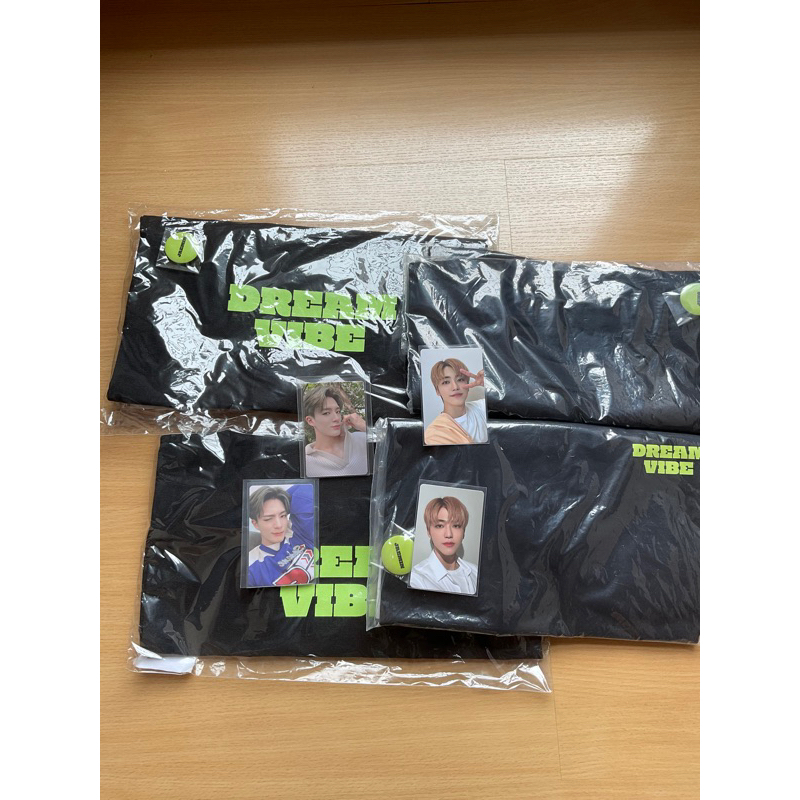 NCT Dream Vibe Exhibition MD Merchandise T-Shirt Ecobag Jeno Jaemin Fullset Bundle