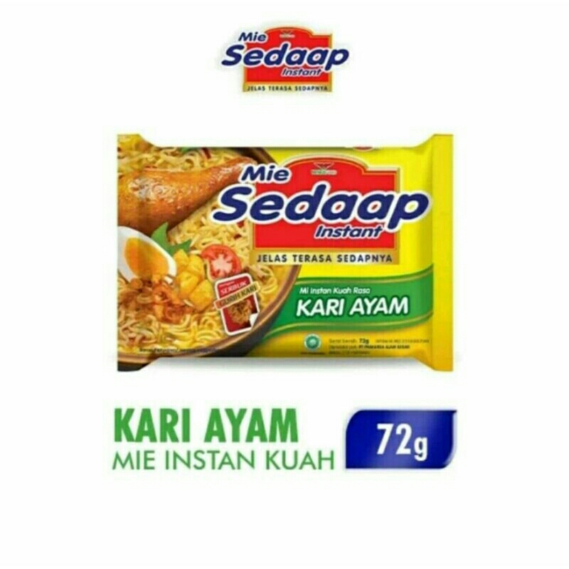 

Mie Sedap Rasa Kari Ayam 1 dus