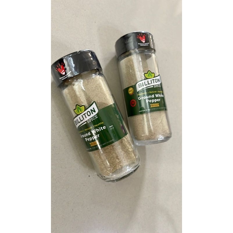 

Ground White Pepper (Lada Putih Bubuk kemasan Botol)
