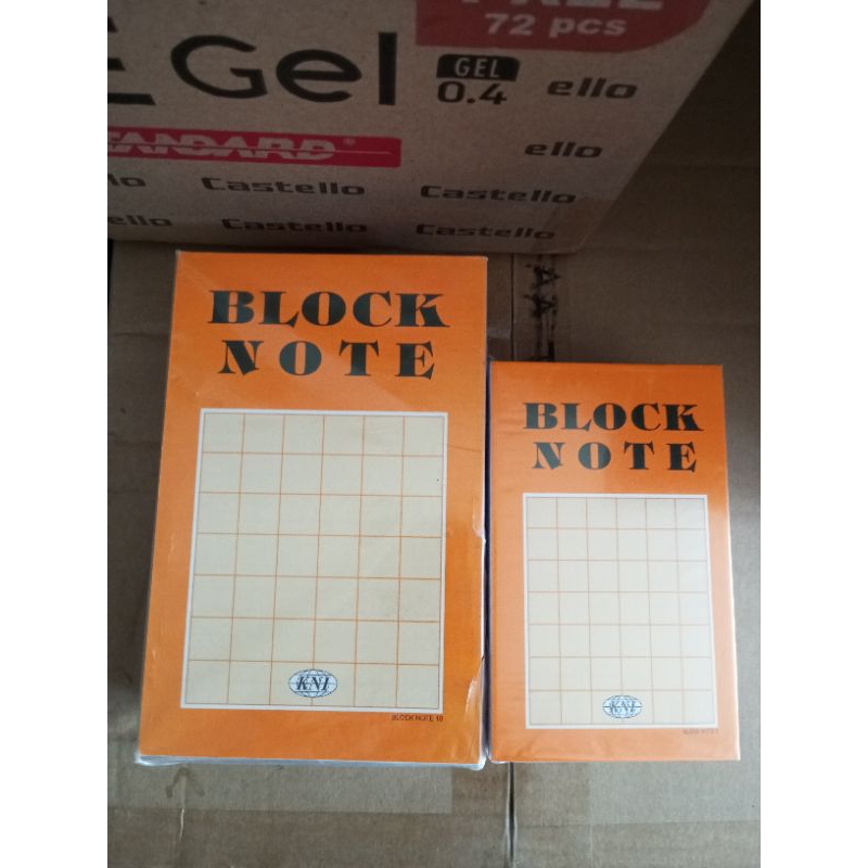 

bib Block Note 1 Pak Isi 10 Buku