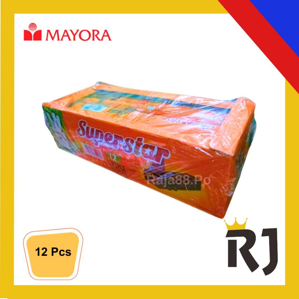 

Superstar Wafer Triple Chocolate Box (isi 12 Pcs @16 gram)