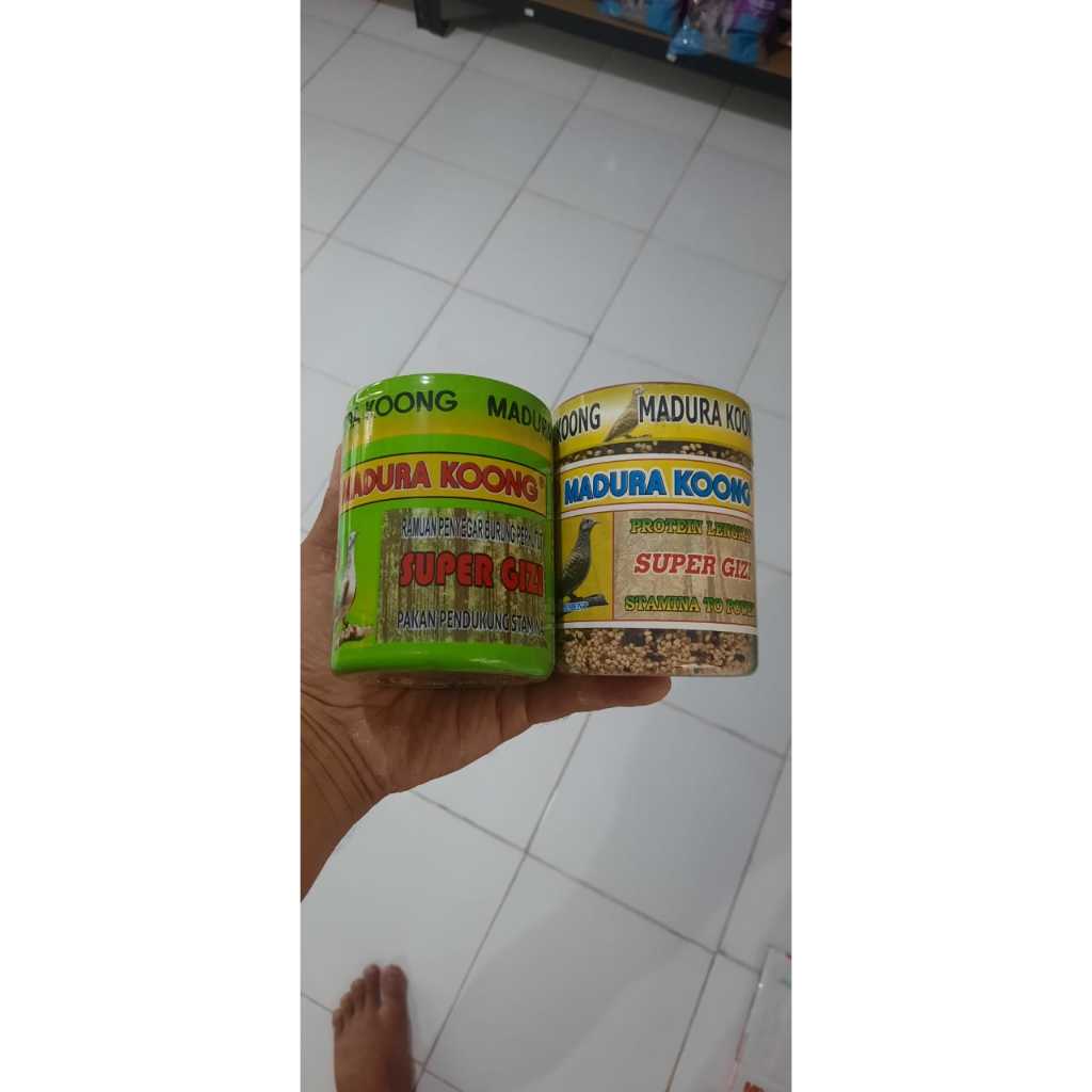 Pakan Burung Perkutut Madura Koong