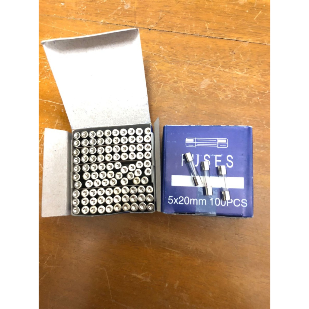 fuse kaca sekring sekering KECIL 5x20 5 x 20 mm 220v 5a 10a 15a 20a