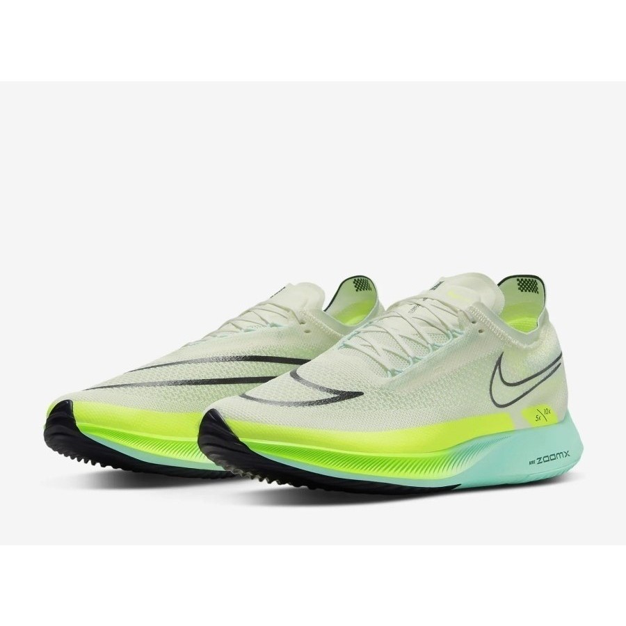 Nike ZoomX StreakFly Mint Foam Volt 100% Authentic