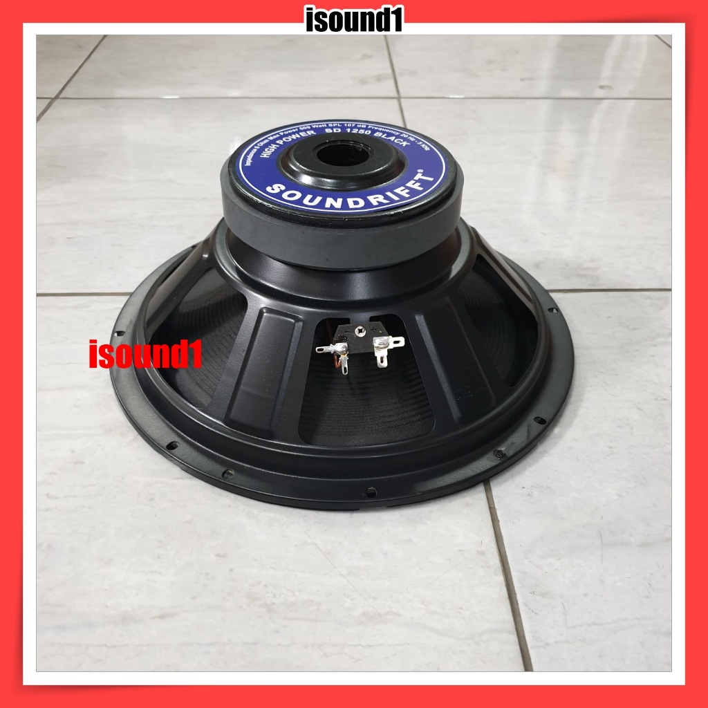 SPEAKER FULL RANGE KOMPONEN SOUNDRIFFT SD 1250 12 INCH 12 IN 12IN 500 WATT