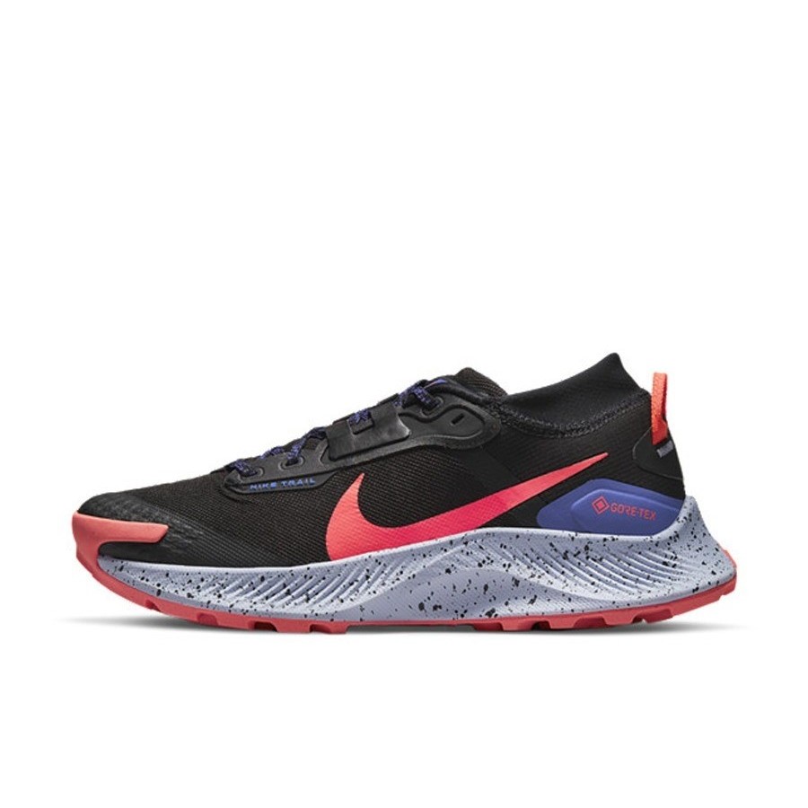 (W) Nike Pegasus Trail 3 GoreTex Black Lapis Bright Mango100% Authentic