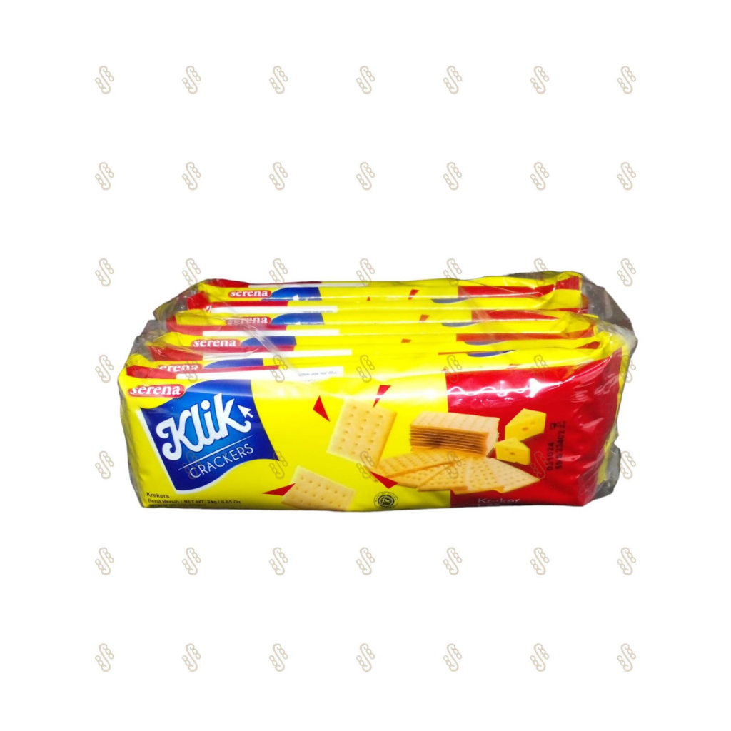 

Khong Guan Klik Cracker 24gr- Pak isi 10 Sachet