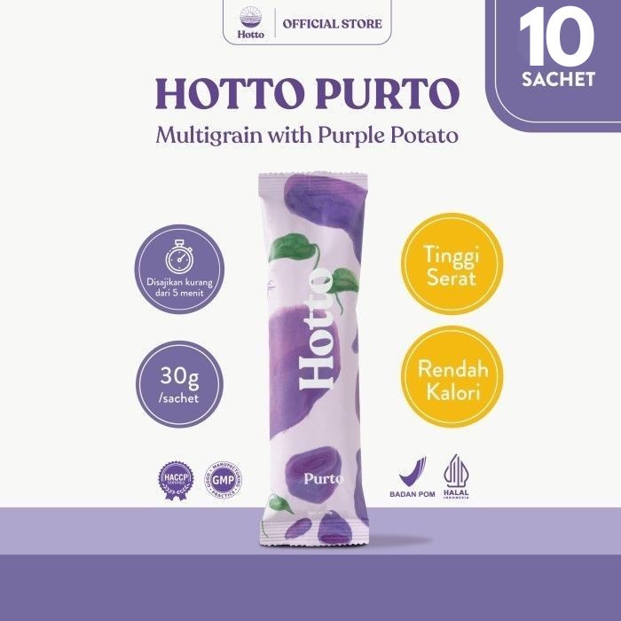 

Hotto Minuman Sachet Original Multigrain Hoto Multi Grain - 10 Sachet