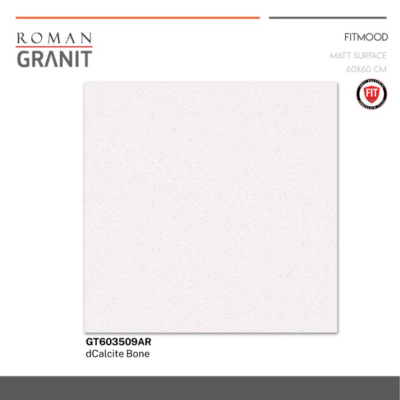 Roman Granit Lantai Putih Doff 60x60cm/Keramik Warna Putih Matte Kekinian