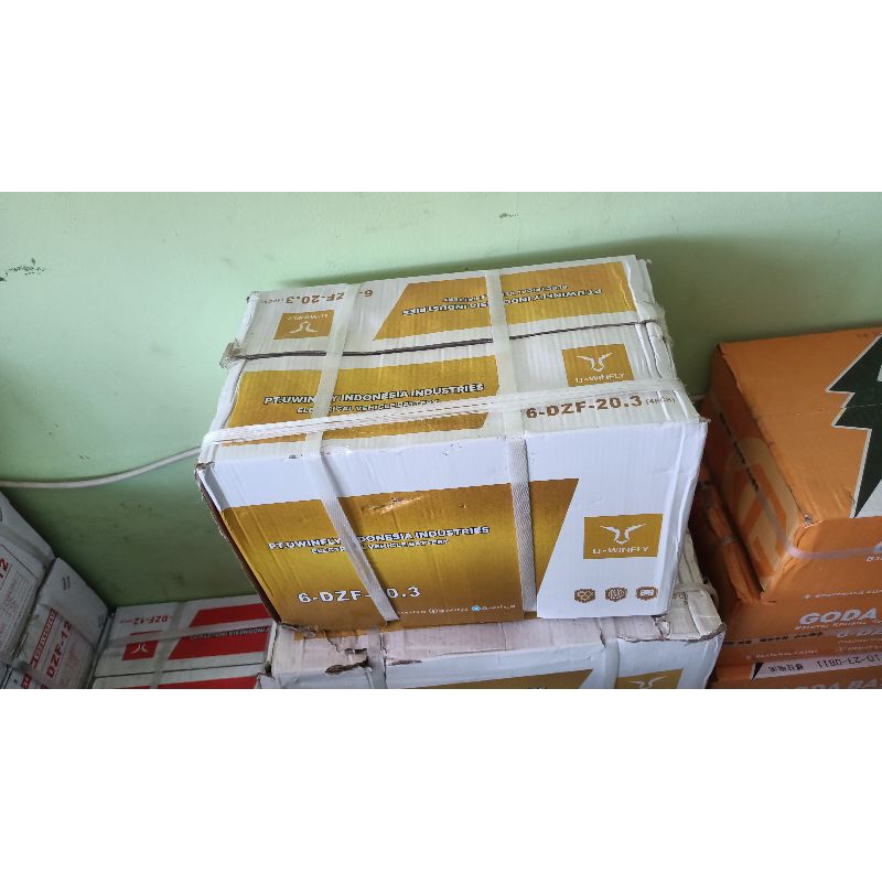 aki motor Listrik uwinfly t3 1 seat