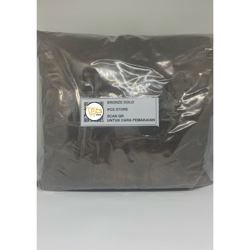 Bubuk Powder Coating Gold Bronze