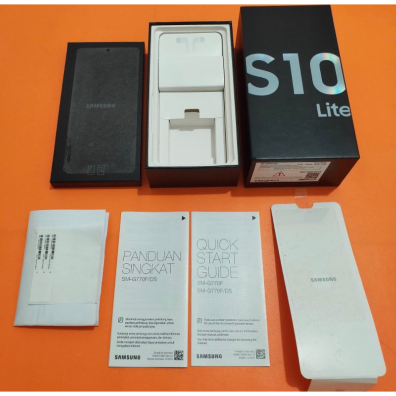 Dus Box Samsung Galaxy S10 Lite White Resmi Sein Original 100% Copotan