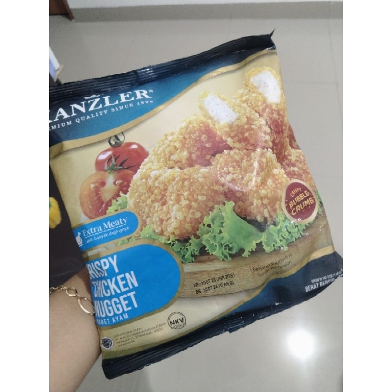 

chiken nugget kanzler crispy bubble crumb 450gr