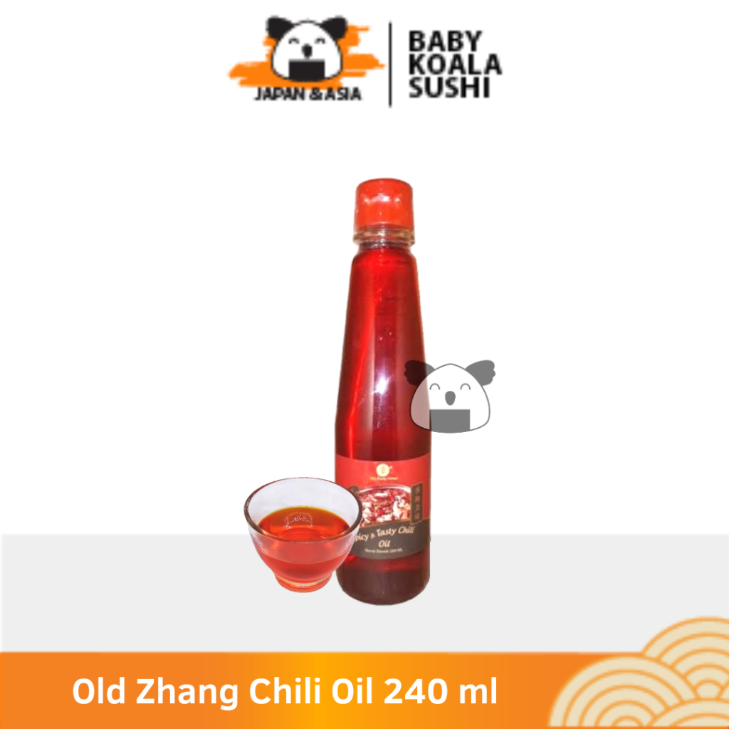 

EXP. 01/2025 OLD ZHANG VILLAGE Minyak Cabai Spicy & Tasty Chili Oil 240 ml Halal